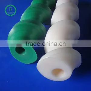 Guangzhou Factory CNC Machined Plastic Uhmwpe Conveyor Screw thumbnail-6