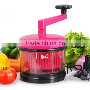 S/S+ABS+PS+PA 19.5*16*23 Kitchen Appliances Vegetable Processor/ Rotary Vegetable Slicer thumbnail-2
