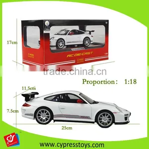 1:18 Scale 4 Function Alloy rc Car Remote Control Police Car thumbnail-6