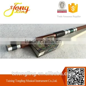 Full Size Violin Round Bow With Flap Frog Brazil Wood Bow thumbnail-1