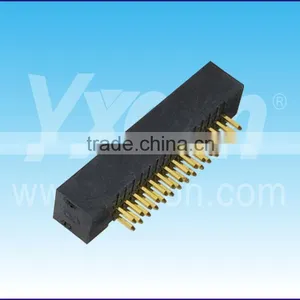 Dongguan Factory 1.27mm Pitch High Quality Dual Row Straight Box Header Connector thumbnail-1