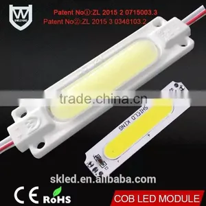 China Waterproof Led Lighting 2watt DC12v LED White Rgb Led Sign Module Cob With Lens thumbnail-1