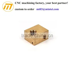 Custom Precision Cnc Machining Brass Terminal Blocks thumbnail-4