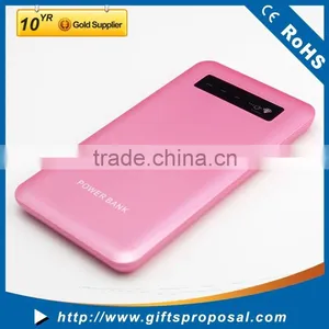 Ultra Slim Design Portable Power Bank/High Capacity Metal Power Bank/Mobile Charger thumbnail-1