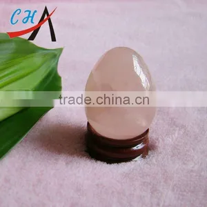 Wholesale Gemstone Eggs&30mm Rose Quartz Eggs thumbnail-1