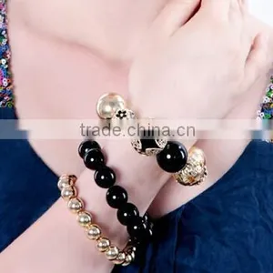 >< SW16634 Wholesale Fashion Women's Beaded Elastic Bracelet / Quality Choice thumbnail-2