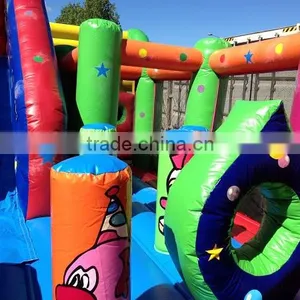 Small Carnival Combo Colorful Inflatable Bouncy Slide for Children thumbnail-2