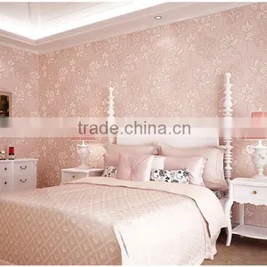 PVC Waterproof Deep Embossed Wallpaper for Living Room thumbnail-1