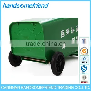 100L Plastic Trash Cans With Lids,outdoor Trash Can,garbage Can thumbnail-3