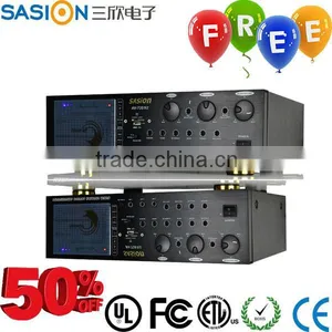 SASION AV-735US Karaoke Home Amplifier With USB SD FM EQ Display thumbnail-2