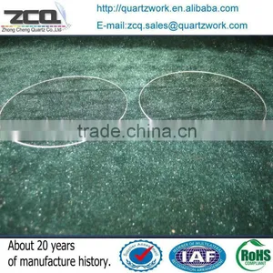 Low Factory Price Clear Quartz Glass Substrate /Wafer Manufacturer thumbnail-1