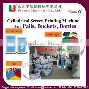 JN-1200E Cylindrical Screen Printing Machine for Pails thumbnail-1