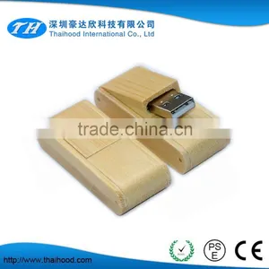 Eco Friendly Wooden Usb Drive , Tipper Wooden USB Flash Drive, 1GB USB Flash Drive thumbnail-5
