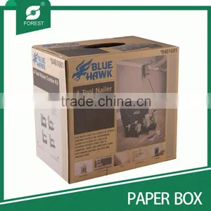Flexo Print Brown Corrugated Paper Box thumbnail-1