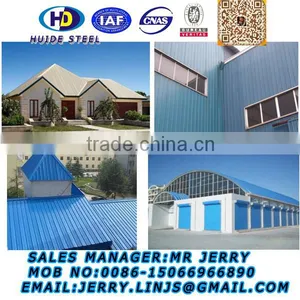 Corrugated Roofing Sheet for House Warehouse/ Zinc Roofing Sheet/galvanized Steel Sheet thumbnail-1