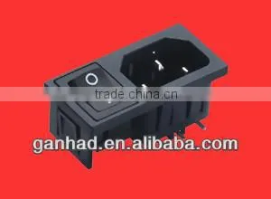 IEC C14 Socket With Switch thumbnail-1
