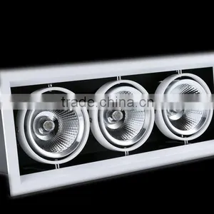 Triple Head 3*12W LED COB Rectangle Grill Light thumbnail-1