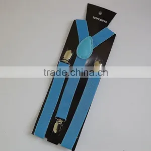 High Quality Finish Metal Clip and Buckel Men's Elastic Suspender Braces Gallusus thumbnail-2