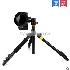 Q666 Telecopic Camera Tripod, Q570B Clip Leg Hight Stability Aluminum Tripod , SLR and Video Camera Tripod Factory Direct thumbnail-3