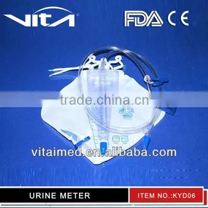 GOOD QUALITY Urine Meter Drain Bag by CE/FDA/ISO Approved thumbnail-1