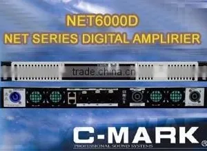 Professional C-mark DSP Audio Power Amplifier Net6000D 1000W thumbnail-1