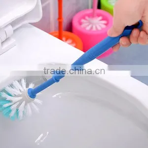 Plastic Toilet Brush Clean Brush Bathroom Brush Holder thumbnail-1