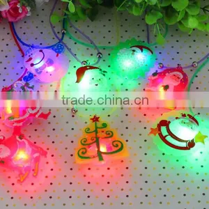 LED Flashing Christmas Father Necklace Pendant Glow Necklace thumbnail-3