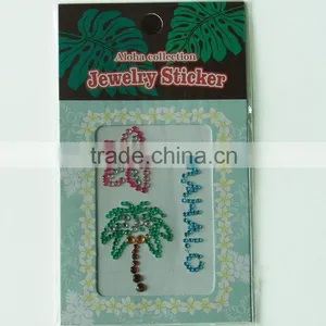 Fashionable DIY Product Mobile Phone Crystal Sticker for Decoration thumbnail-1