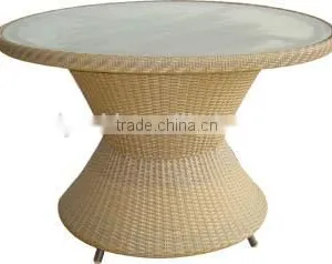 Outdoor Furniture Rattan Table With Different Table Top thumbnail-1