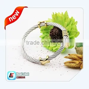 Wholesale Fashion Design Titanium Jewelry Handmade Magnetic Custom Mens Charm Stainless Steel Bracelet thumbnail-5
