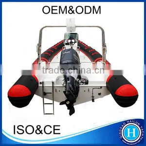 Fiberglass Rigid Hull Rib Boat Hypalon Rib730 thumbnail-5