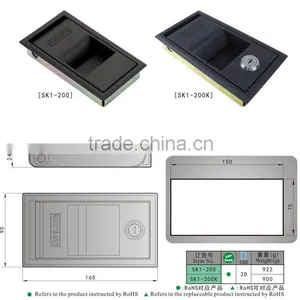 SK1-200 High Quality Door Locks Stainless Steel Door Handle thumbnail-5