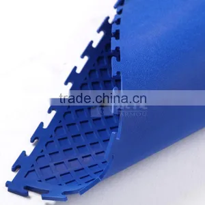 Plastic Vinyl PVC Anti Slip Interlocking Outdoor Floor Tile Dongguan Manufacturer thumbnail-6