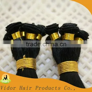 Factory Wholesale High Quality Hand Tied Virgin Hair Weft thumbnail-1