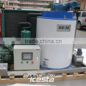 Flake Ice Machine With Compressor and Heat Exchanger for Fishery thumbnail-5