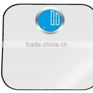 2016 New Arrival Electronic Body Weighing Scale 180kg Round Lcd Display Household Scale Digital thumbnail-2