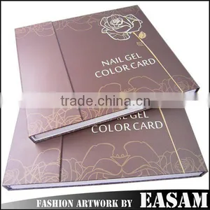 Luxury Brown Color 120 Gel Polish Color Card for Show Gel Polish Color thumbnail-1