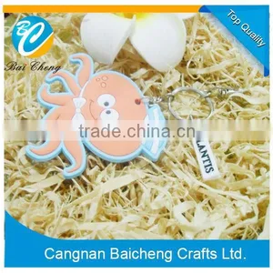 Soft Keychain Supplier in China Produces 3D Octopus Sold in Best Price and High Quality thumbnail-1