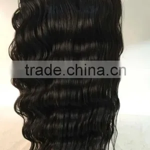 Natural Looking 100% Human Long Hair Peruvian Hair Full Lace Wig thumbnail-3