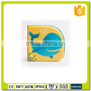 EN71 PVC Cheap Promotional Safe Baby Bath Book Toy Printing thumbnail-1