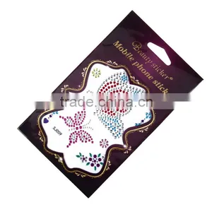 Hand Phone Decoration Sticker 3D Metallic Fashionable Sticker Glowing thumbnail-4