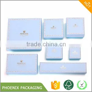 Custom Logo Printed Paper Jewelry Gift Box , Ring Box, Necklace Box thumbnail-5