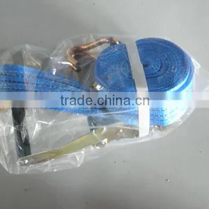 50mm 10m Ratchet Tie Down Strap With Double j Hooks thumbnail-1