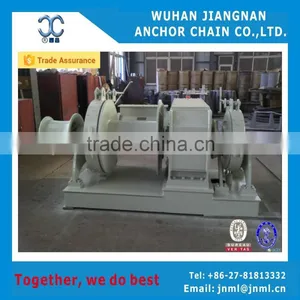 Single or Double Gypsy Hydraulic Anchor Winch for Ship thumbnail-1