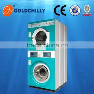 The Explosion Micro Vibration Commercial Stackable Washer Extractor Dryer Three in One Machines With Best Price thumbnail-1