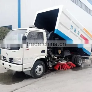 High Performance Dongfeng 4cbm Road Cleaning Truck thumbnail-2
