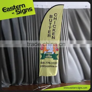 Easyliy Carry Dye Sublimation Wholesale Polyester Feather Banner thumbnail-1