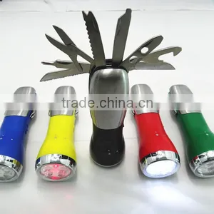 Aluminum Super Bright New Style Led Multi-tool Flashlight thumbnail-1