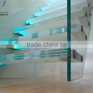 Floating Glass Stairs/Staircase Manufacturer thumbnail-4