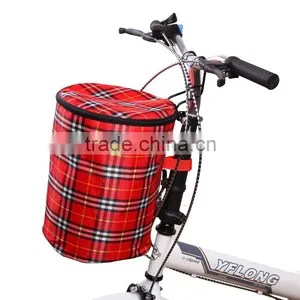 Folding Bike Basket Bike Removable Waterproof Basket thumbnail-1